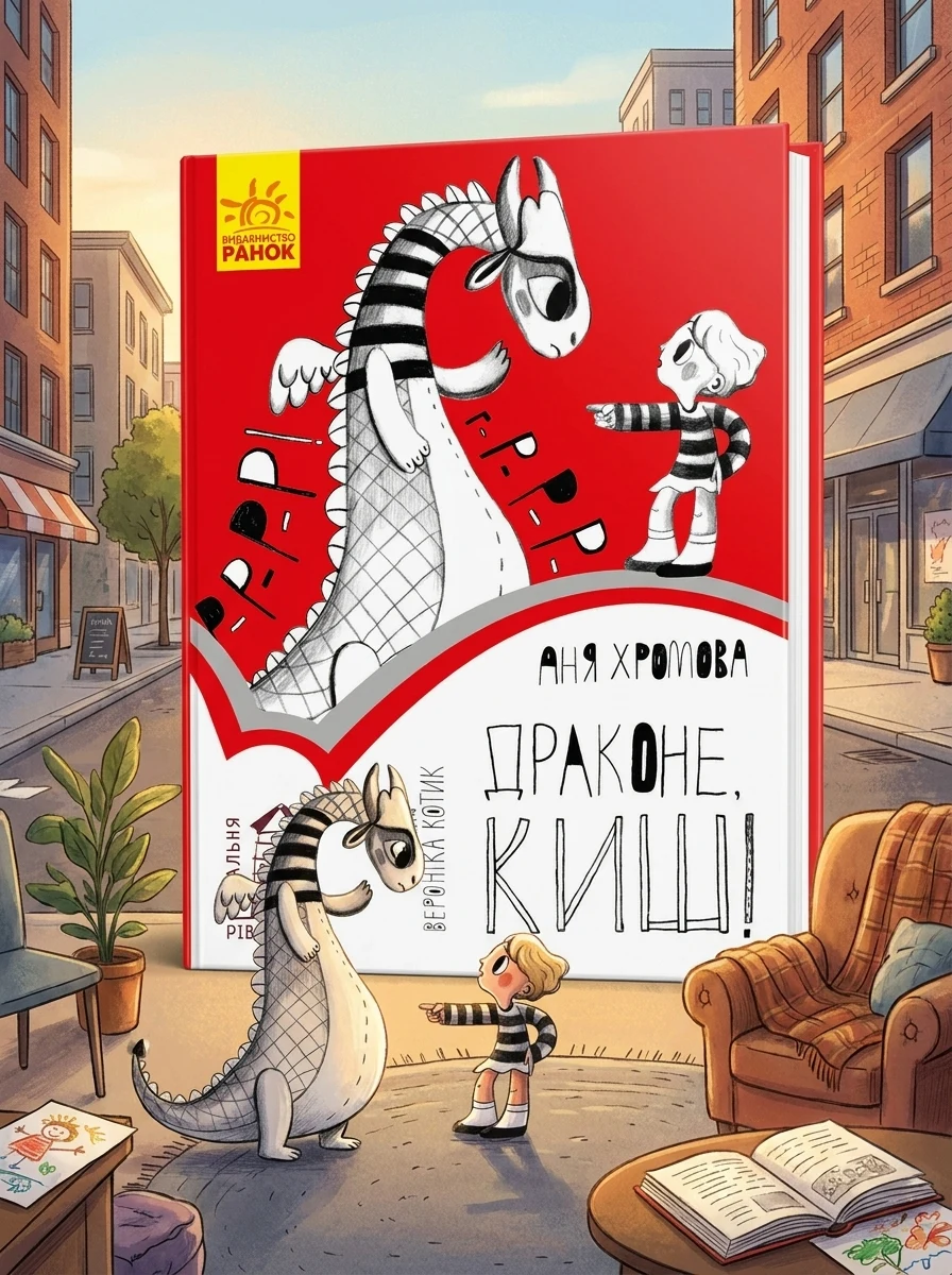 Читальня. Драконе, киш! Рівень 1 — Українська дитяча література