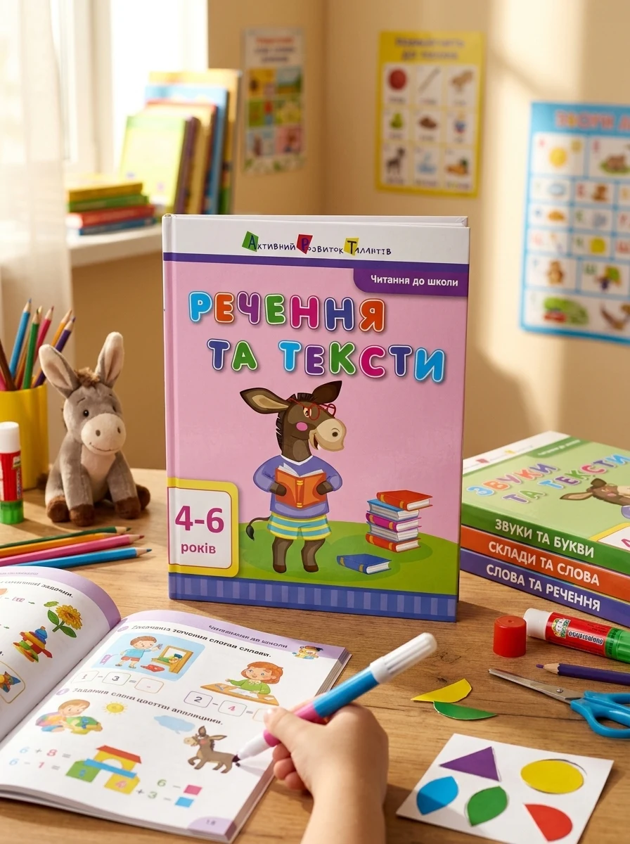 Читання до школи АРТ: Речення та тексти