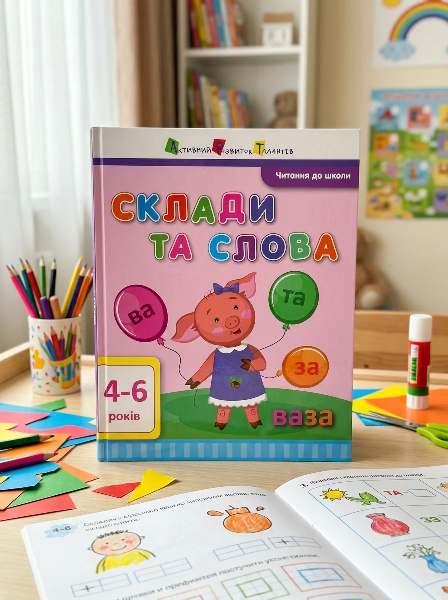 Читання до школи АРТ: Склади та слова — фото 2