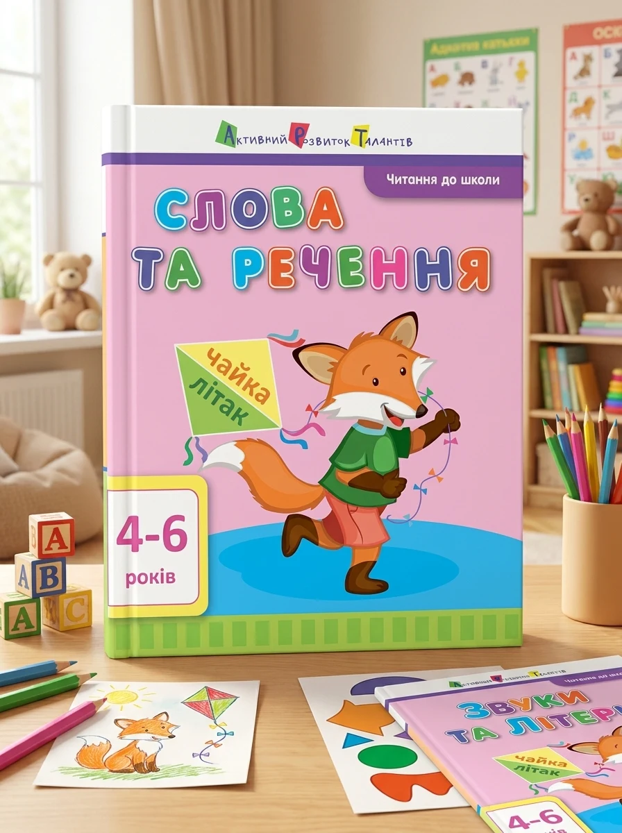 Читання до школи АРТ: Слова та речення — Підготовка до школи