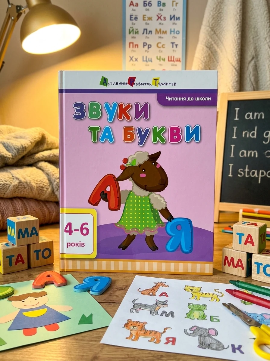 Читання до школи АРТ: Звуки та букви