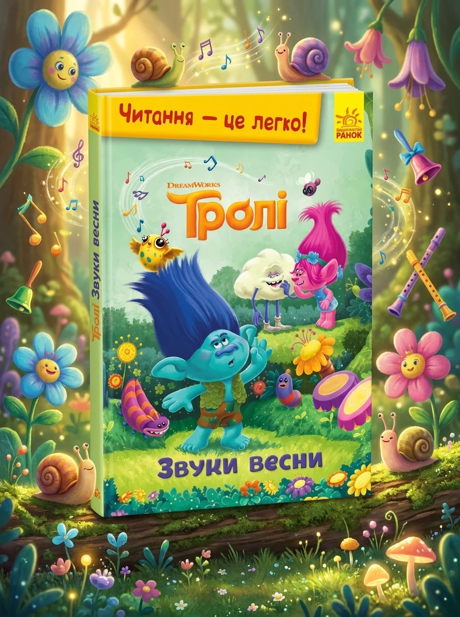 Читання — це легко. Тролі. Звуки весни — Дитяча проза
