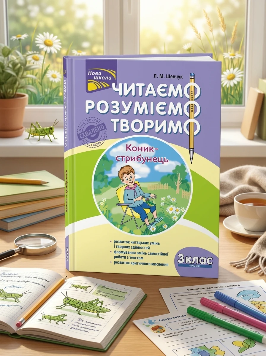 Читаємо, розуміємо, творимо. Коник-стрибунець. 3 клас. 4 рівень — фото 2