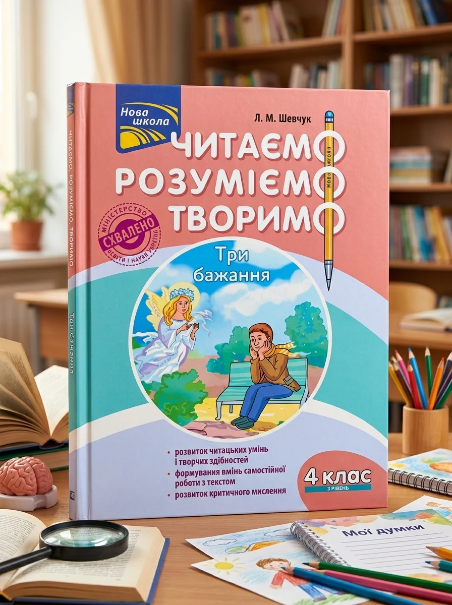Читаємо, розуміємо, творимо. Три бажання. 4 клас. 3 рівень — фото 2