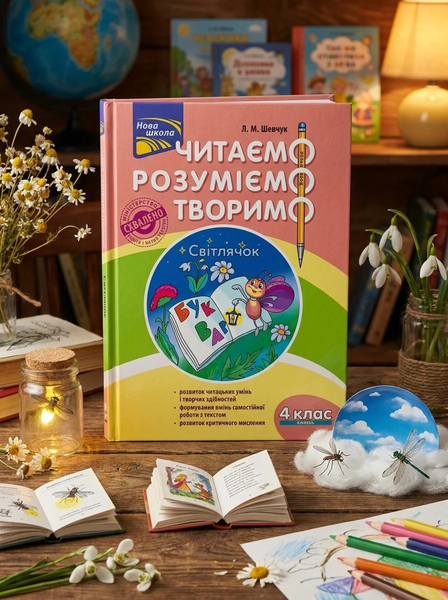 Читаємо, розуміємо, творимо. Світлячок. 4 клас. 4 рівень — фото 2