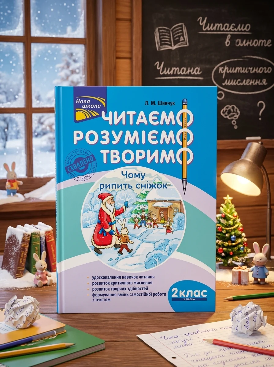 Читаємо, розуміємо, творимо. Чому рипить сніжок. 2 клас. 3 рівень — Пізнавальні книги для дітей