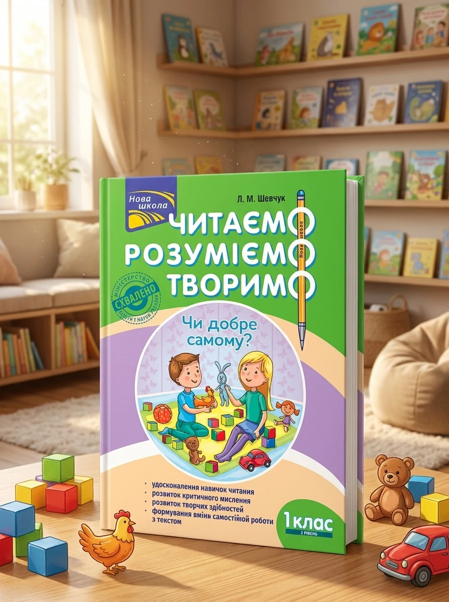 Читаємо, розуміємо, творимо. Чи добре самому? 1 клас. 2 рівень — Пізнавальні книги для дітей