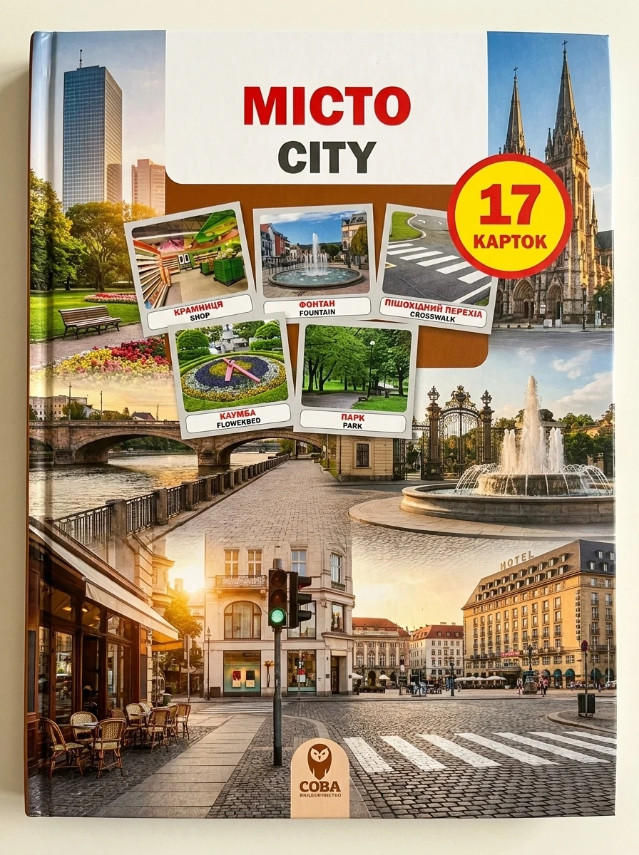 City. Місто. 17 карток — фото 2
