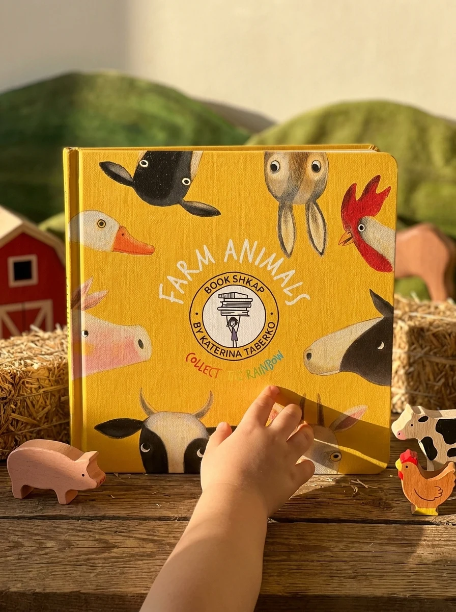 Collect the rainbow. Farm animals — фото 2
