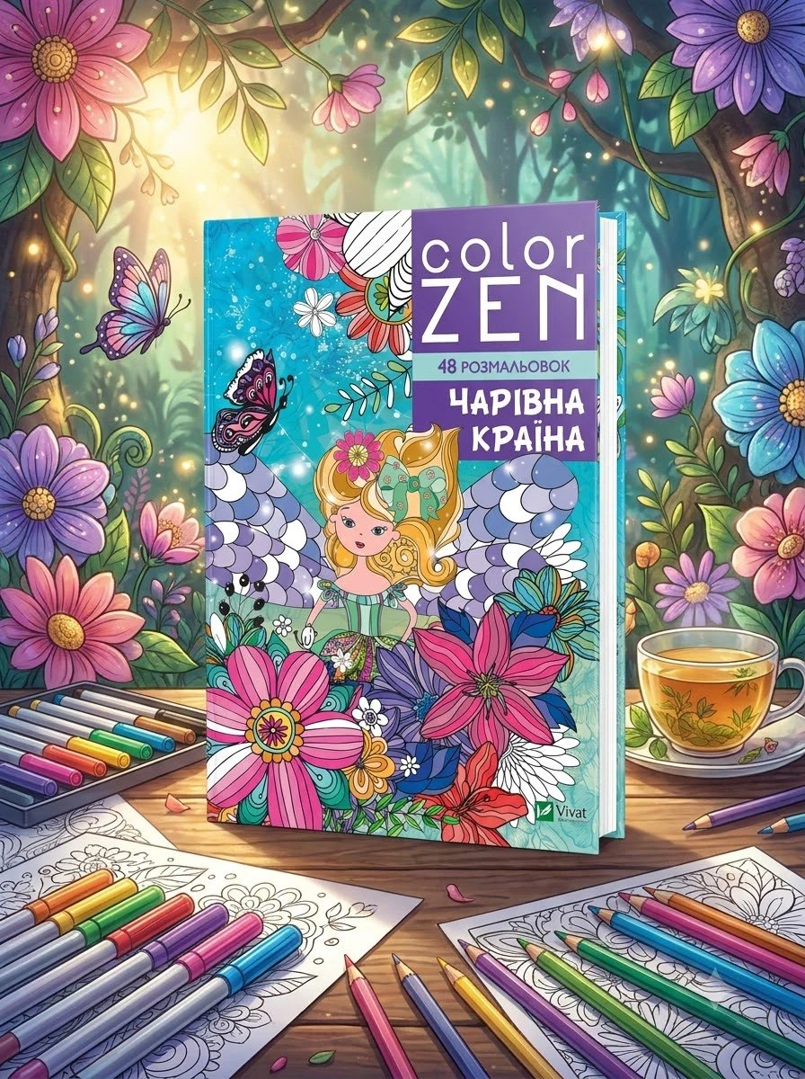 Color Zen. Чарівна країна | купити книгу онлайн