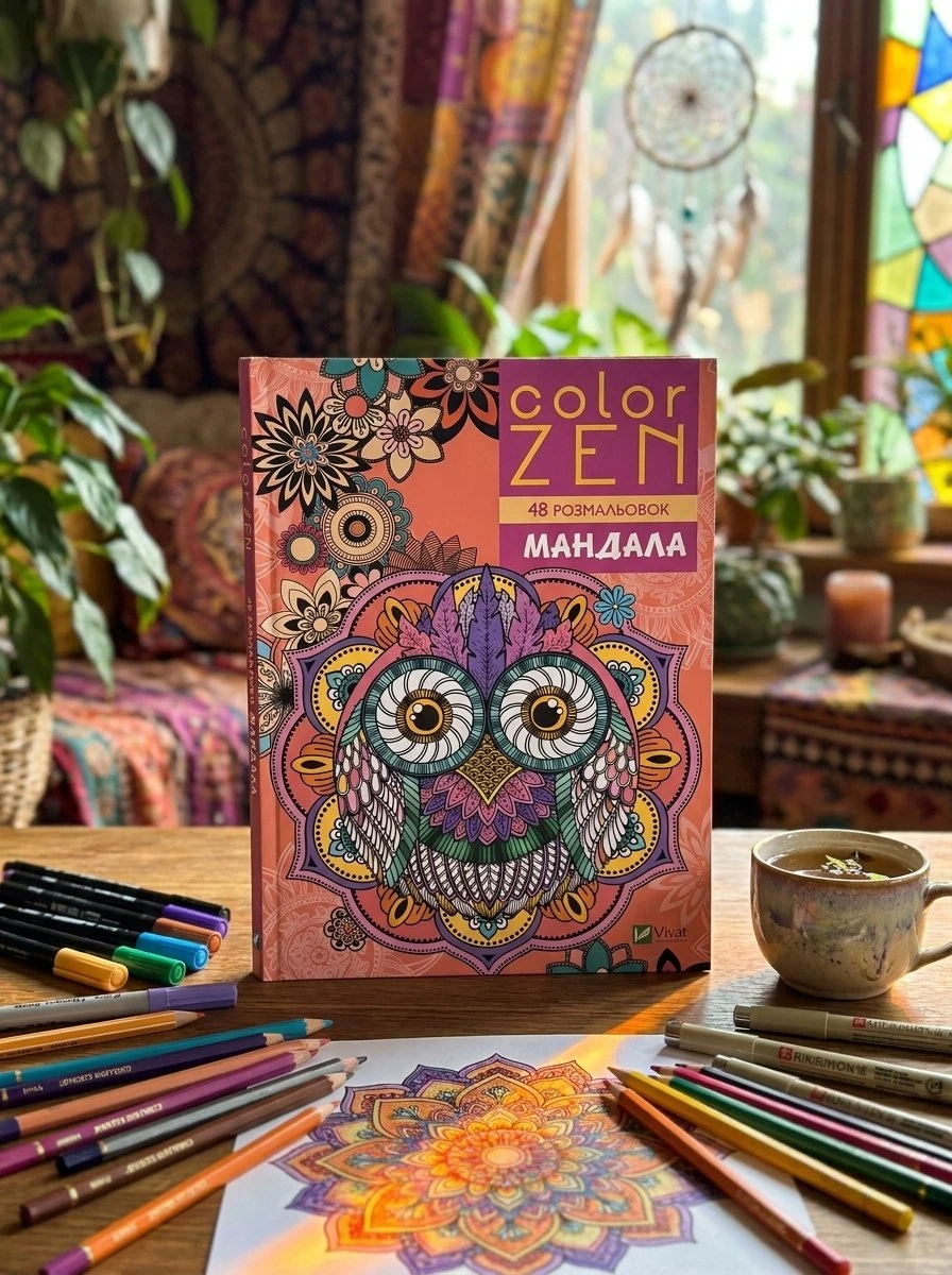 COLOR ZEN. Мандала | купити книгу онлайн