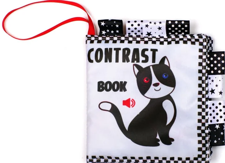 Contrast Book «Cat» — Книги-іграшки