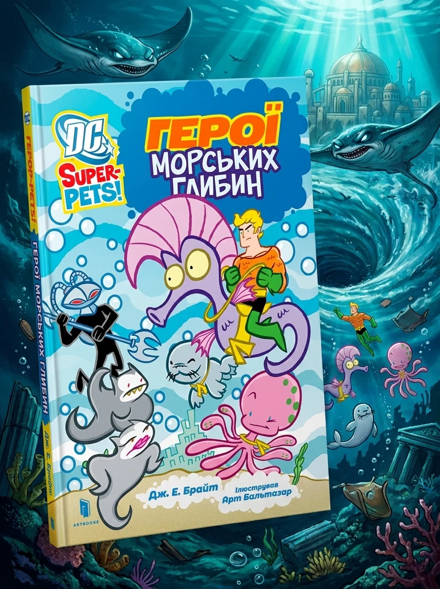 DC Super-Pets! Герої морських глибин — Дитяча фантастика