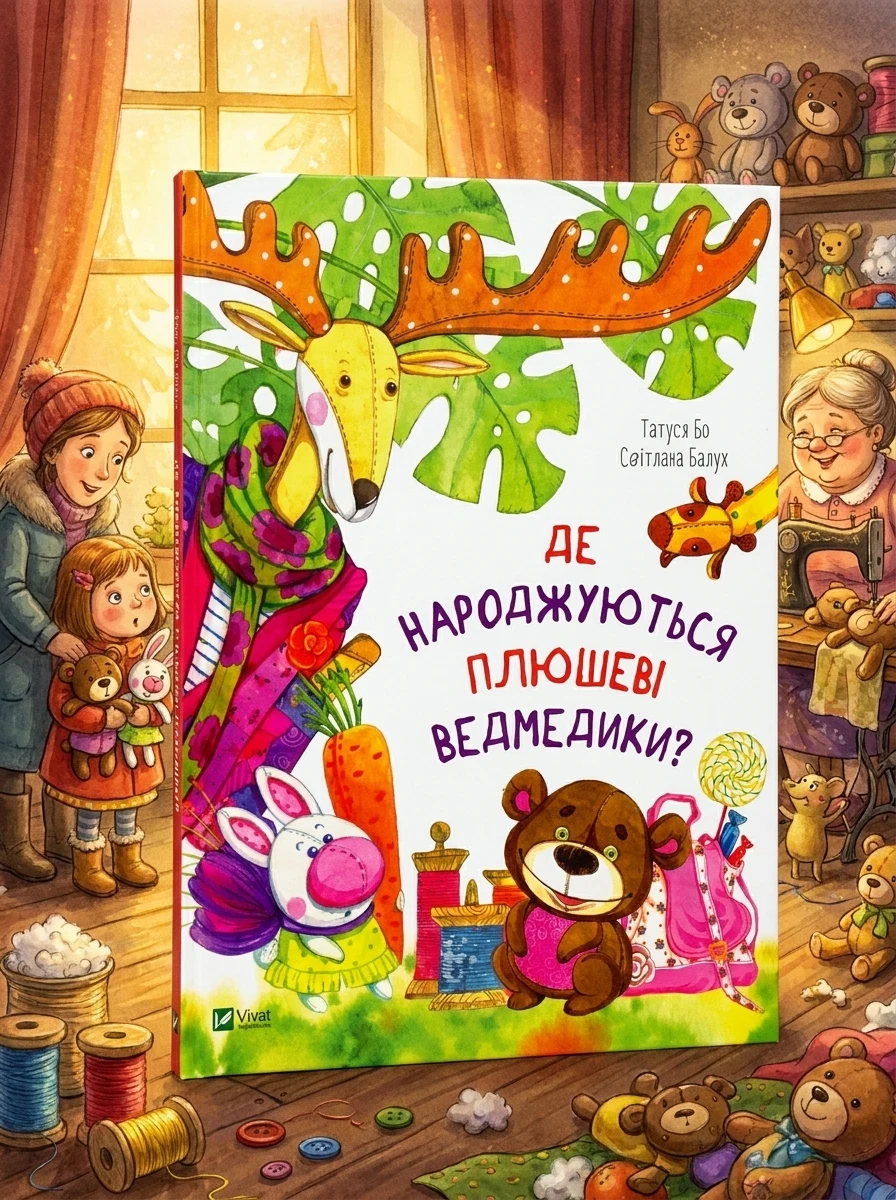 Де народжуються плюшеві ведмедики?