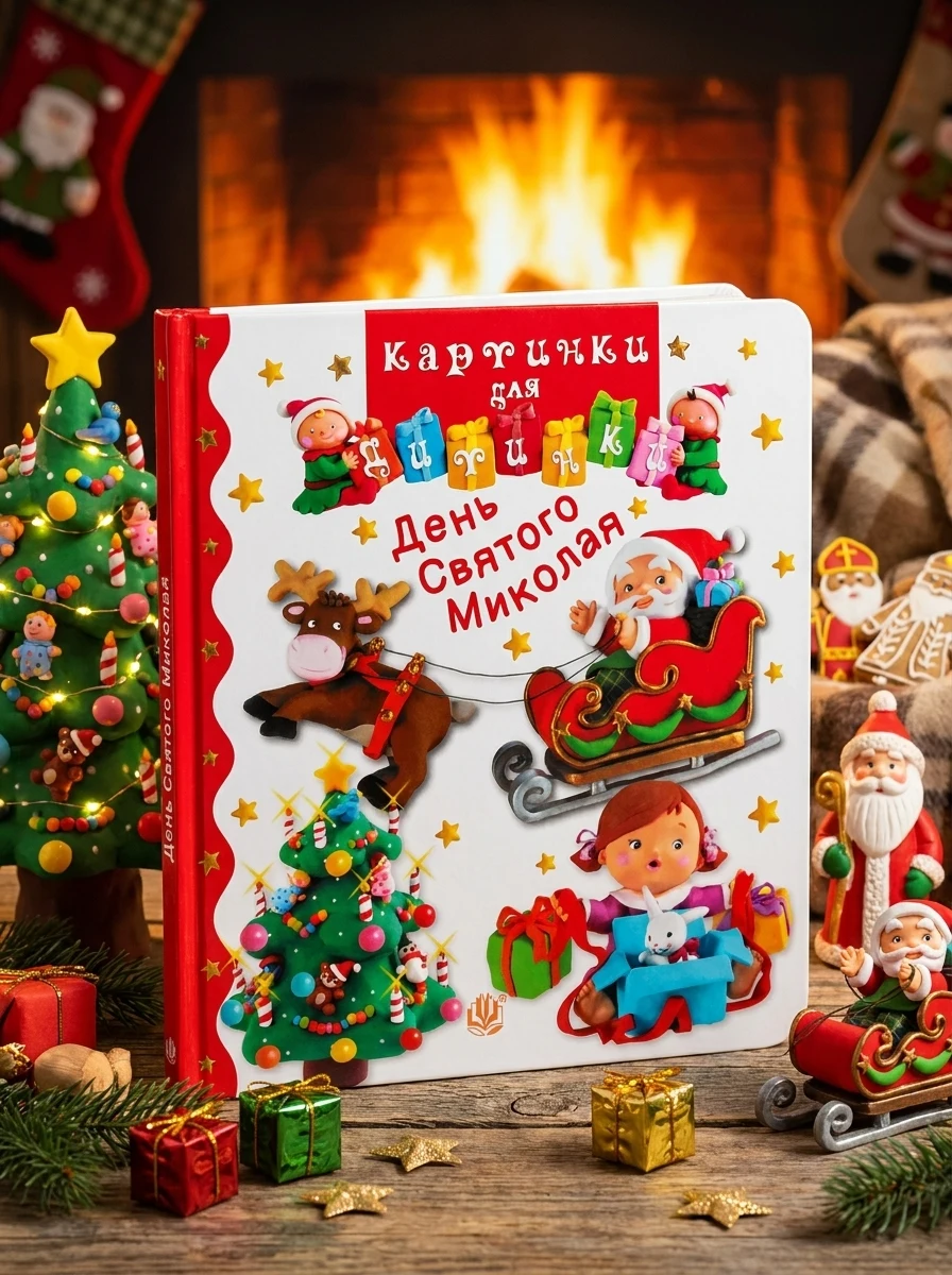 День Святого Миколая. Картинки для дитинки — Книги для малят