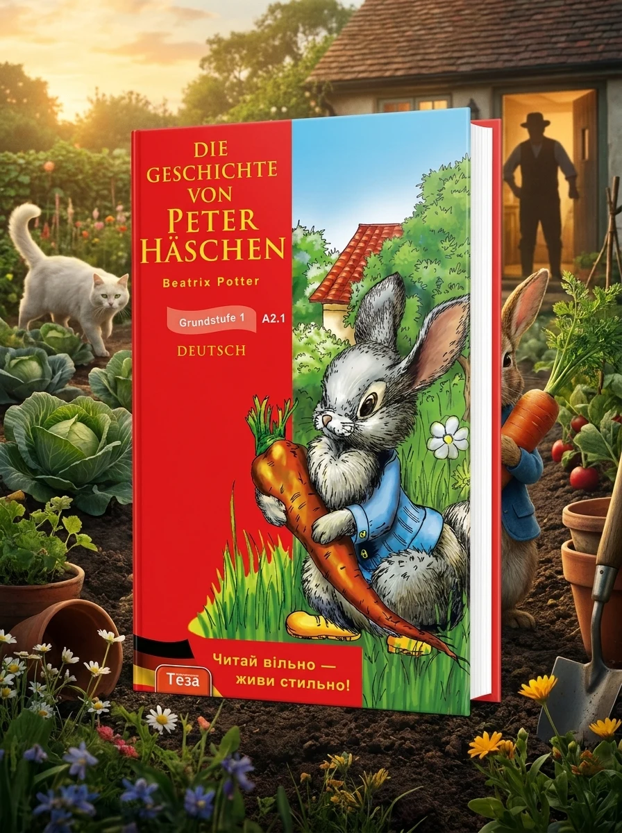 Die Geschichte von Peter Haschen — Дитяча література іноземними мовами