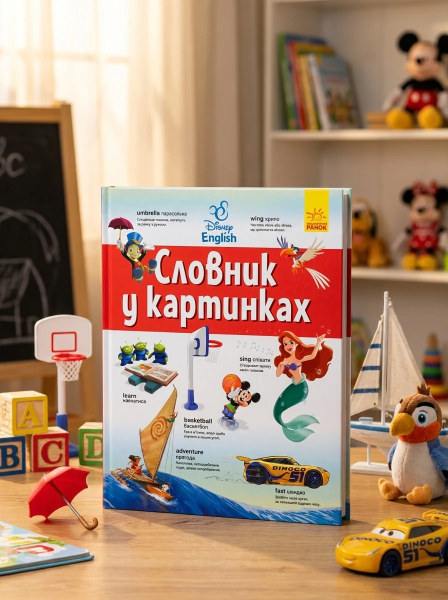 Disney English. Словник у картинках — Підготовка до школи