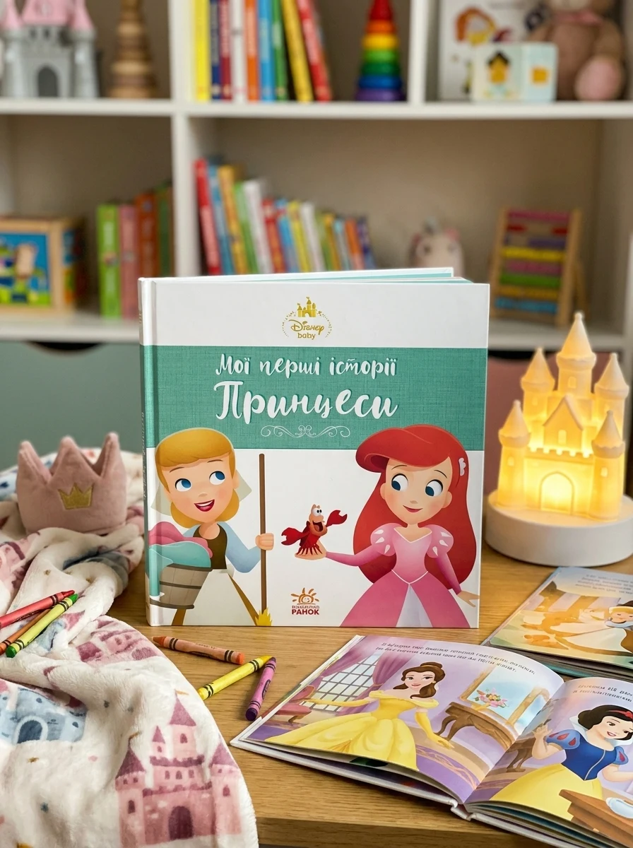 Disney Маля. Мої перші історії. Принцеси. Аріель. Попелюшка — Казки