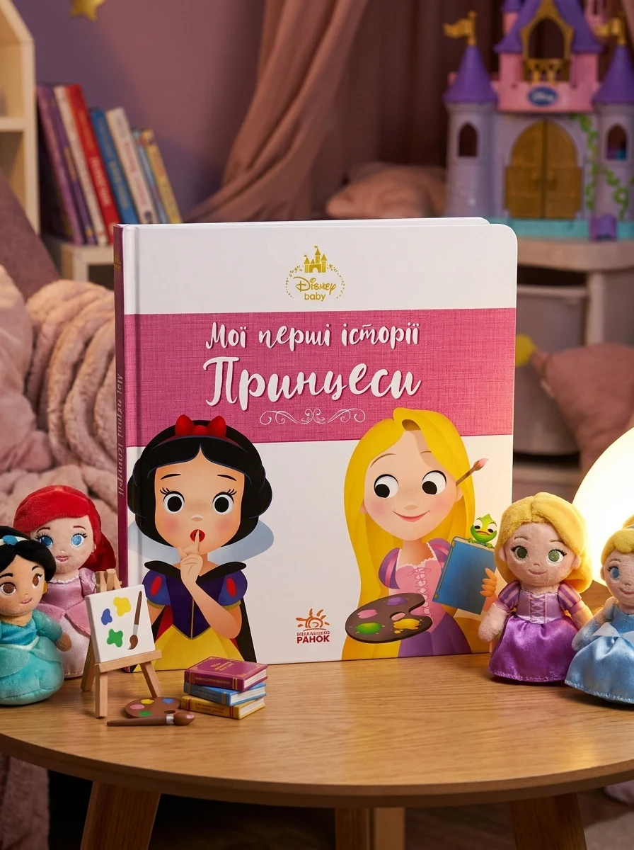 Disney Маля. Мої перші історії. Принцеси. Рапунцель. Білосніжка — Казки