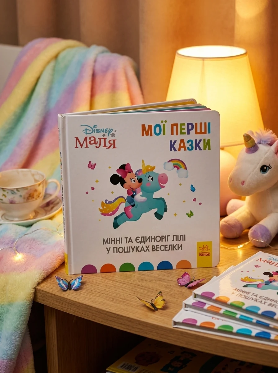 Disney Маля. Мої перші казки. Мінні та єдиноріг Лілі у пошуках веселки — Казки