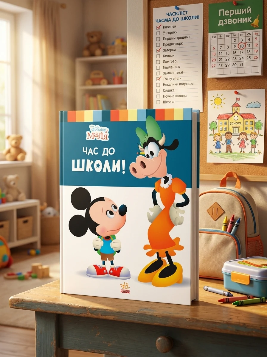 Disney Маля. Школа життя. Час до школи — Розвивальні книги