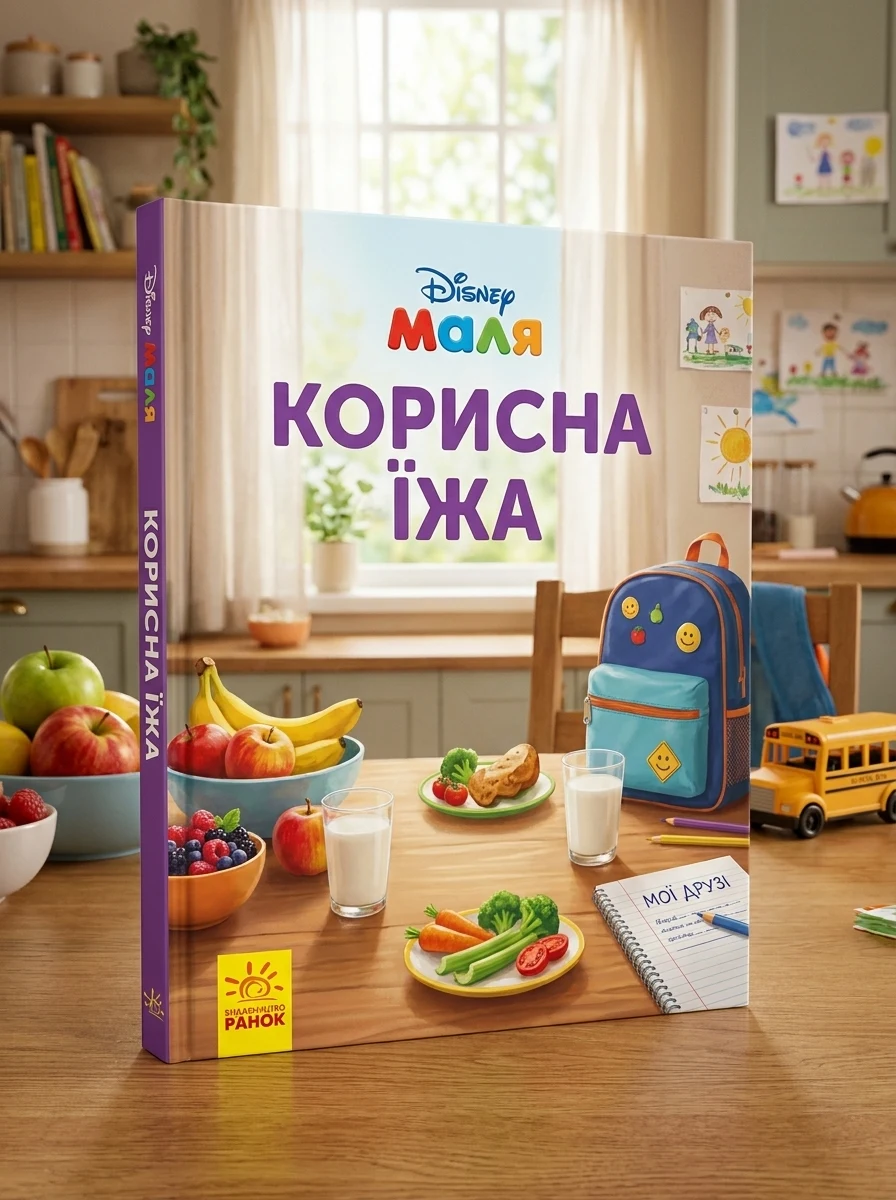 Disney Маля. Школа життя. Корисна їжа — Дитяча проза
