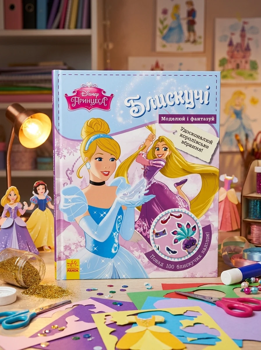Disney. Моделюй і фантазуй. Принцеса — Розвивальні книги