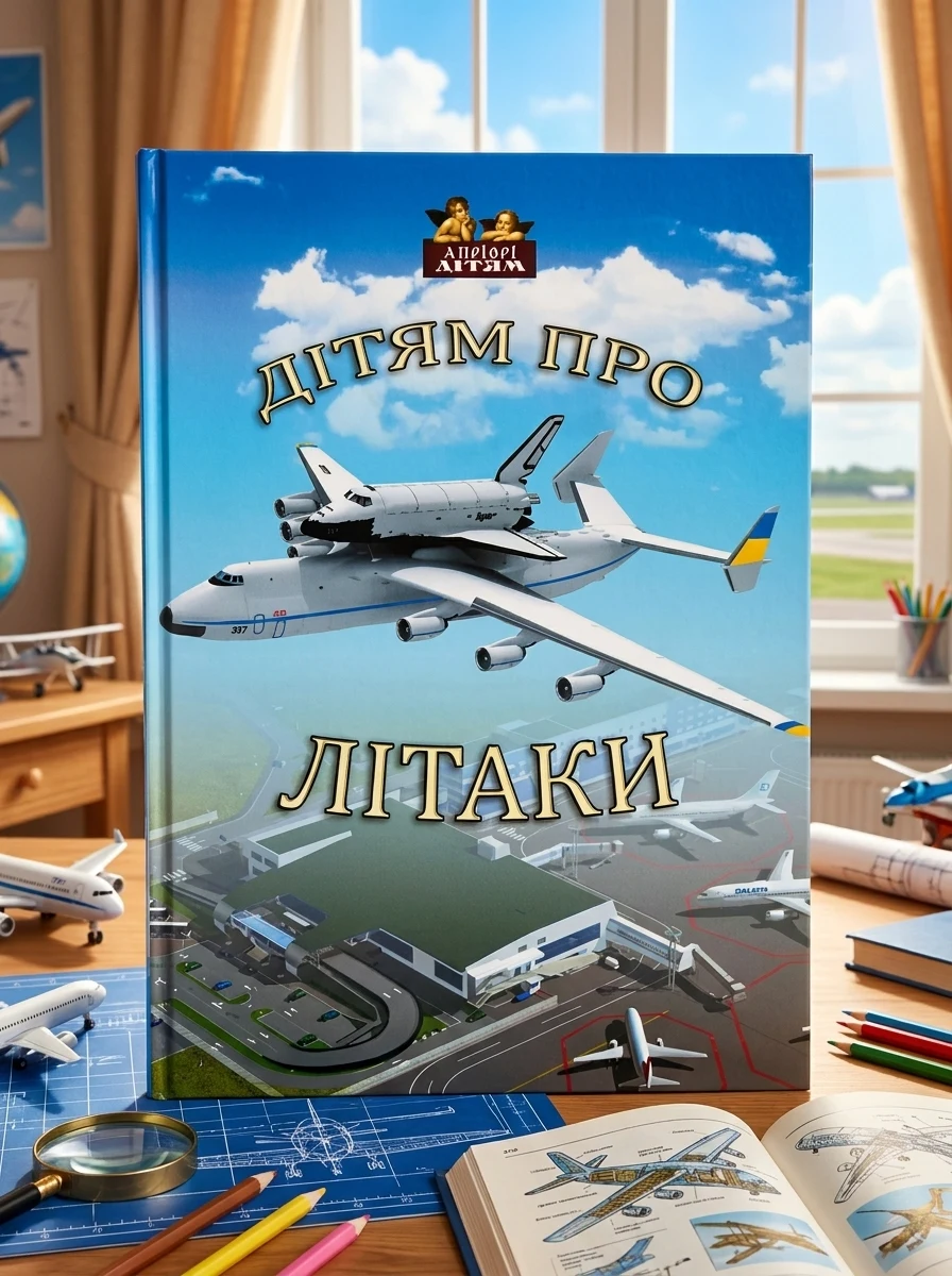 Дітям про літаки — Дитячі енциклопедії