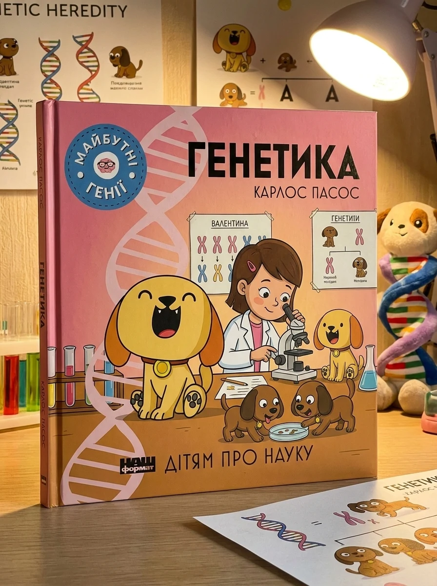 Дітям про науку. Генетика | купити книгу онлайн