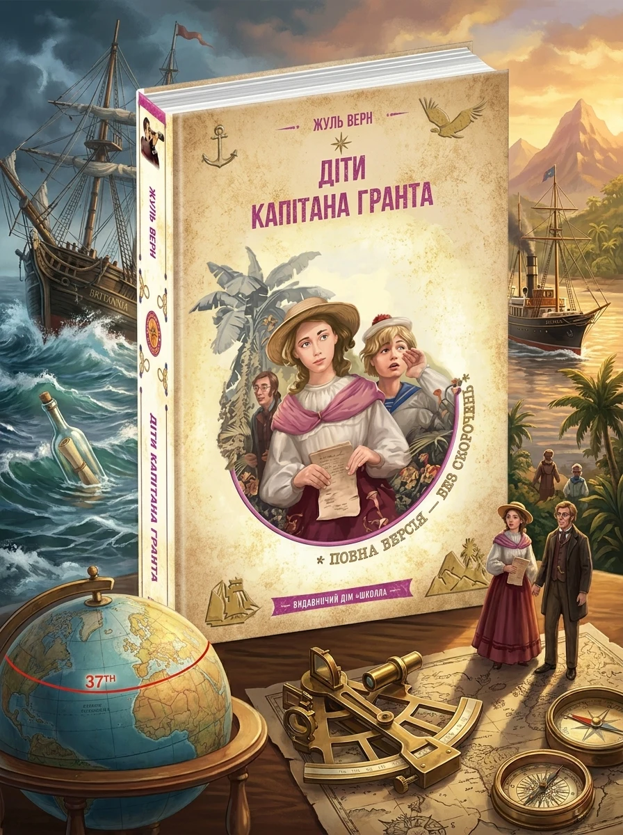 Діти капітана Гранта — Класична зарубіжна проза