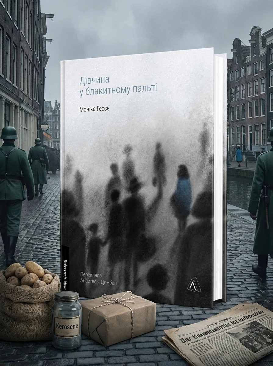Дівчина у блакитному пальті | купити книгу онлайн