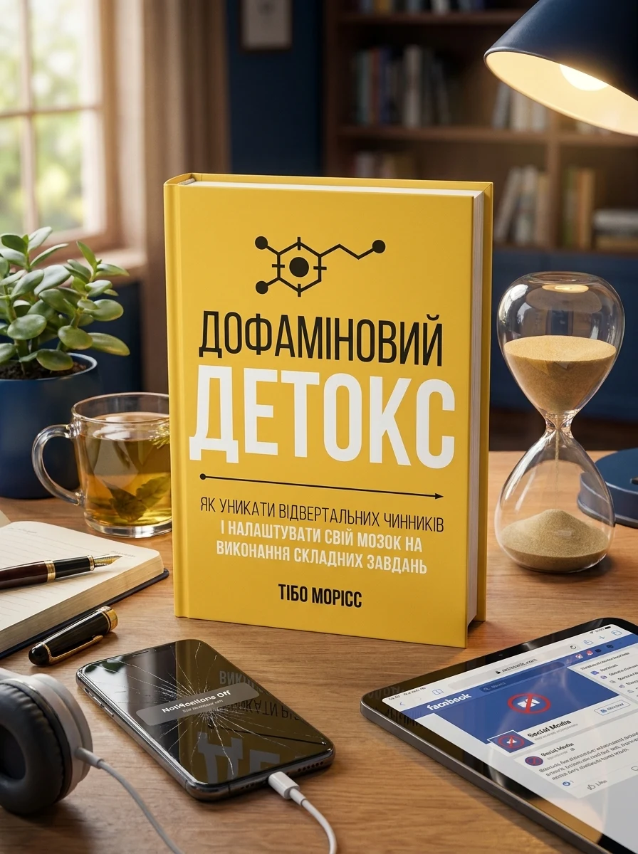 Дофаміновий детокс. Як уникати вiдвертальних чинникiв i налаштувати свiй мозок на виконання складних завдань