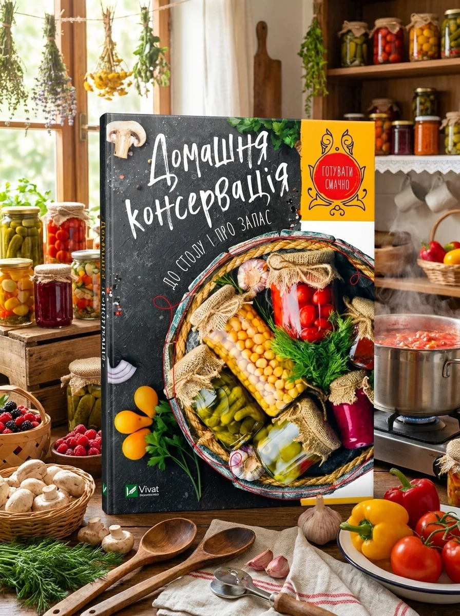 Домашня консервація до столу і про запас | купити книгу онлайн