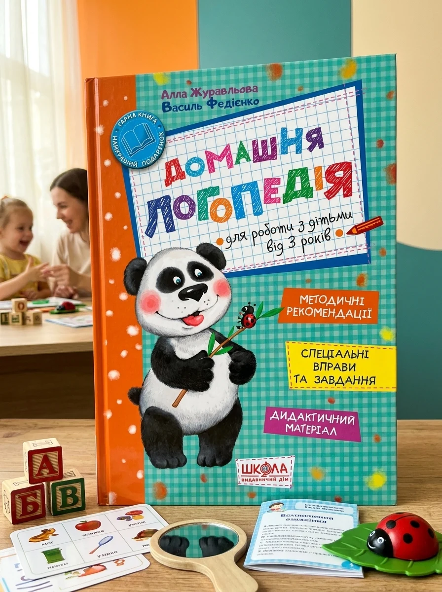 Домашня логопедія. Для роботи з дітьми від 3 років — Педагогіка