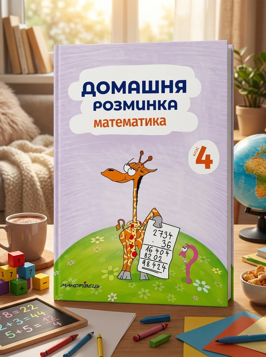 Домашня розминка. Математика. 4 клас — Підготовка до школи