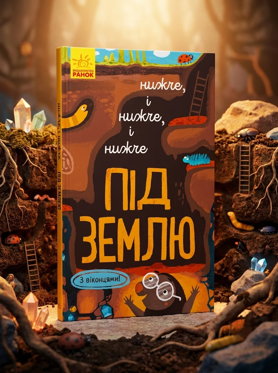 Досліджуй! Нижче і нижче і нижче під землю. З віконцями — фото 2