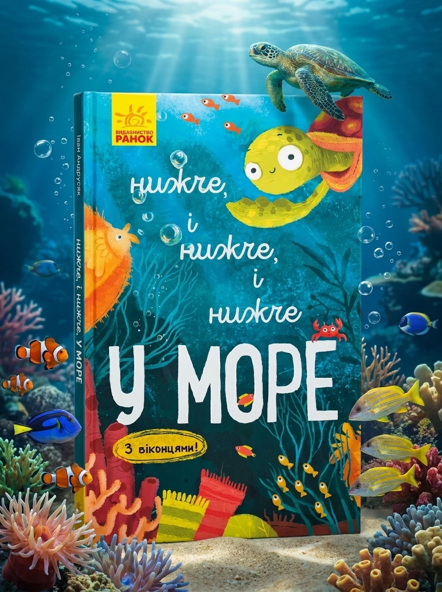 Досліджуй! Нижче і нижче і нижче у морі. З віконцями — фото 2
