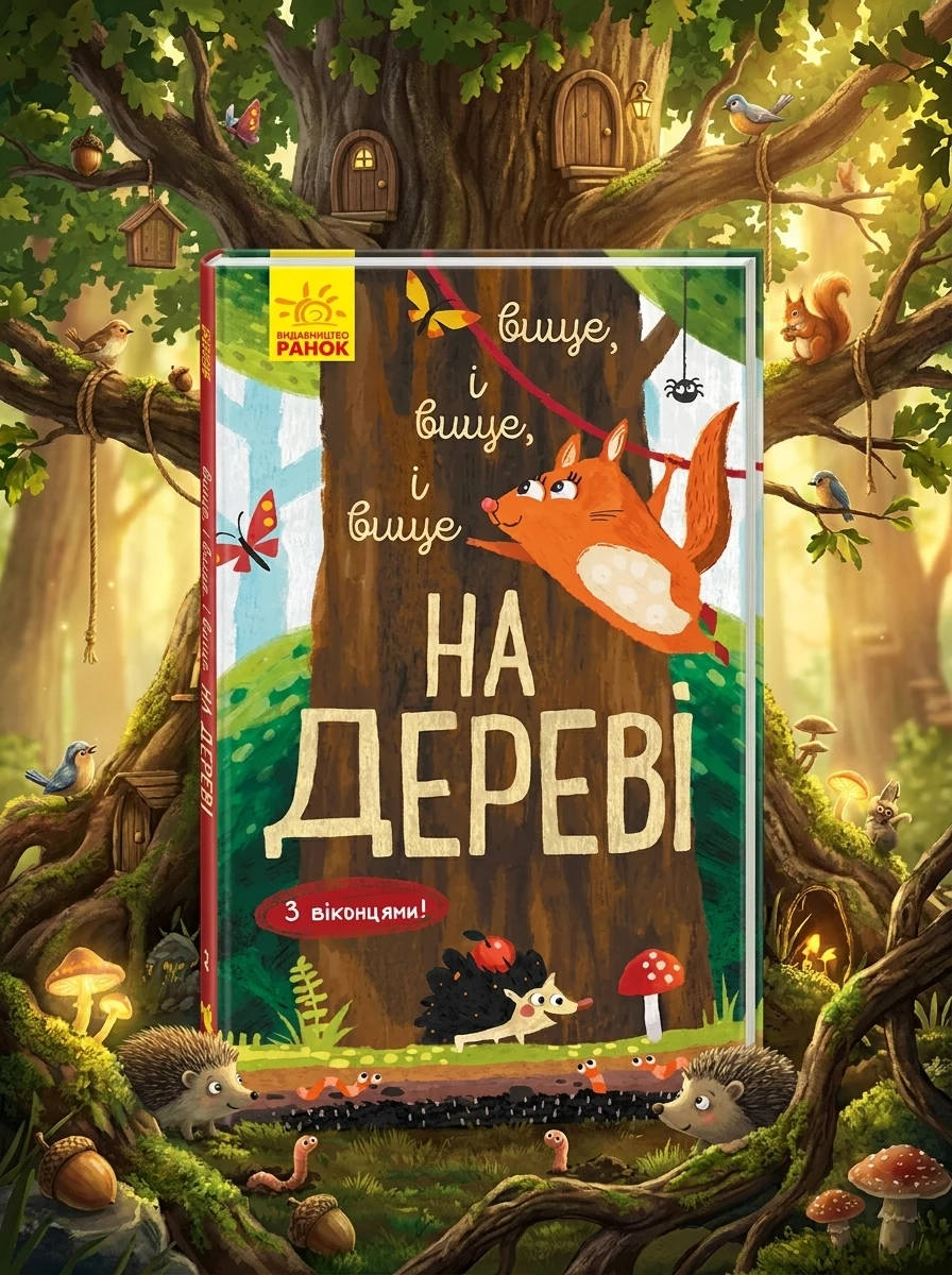 Досліджуй! Вище і вище і вище на дереві. З віконцями — фото 2