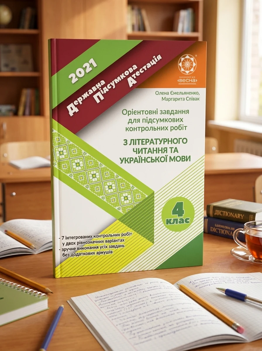 ДПА 4 клас. Літературне читання та українська мова. 2021 — Книги для школи