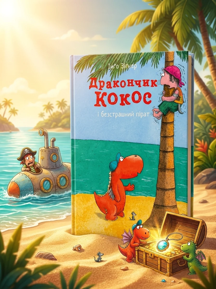 Дракончик Кокос і безстрашний пірат — Казки