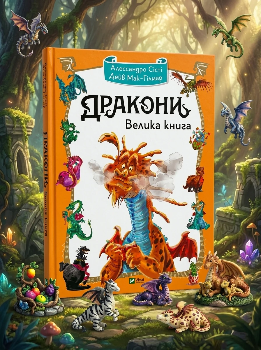 Дракони. Велика книга — Дитячі енциклопедії