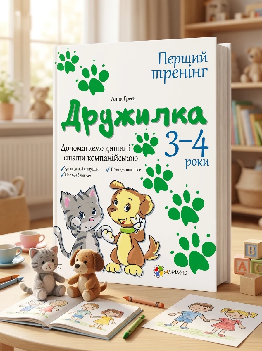 Дружилка. Допомагаємо дитині стати компанійською. 3-4 роки — фото 2