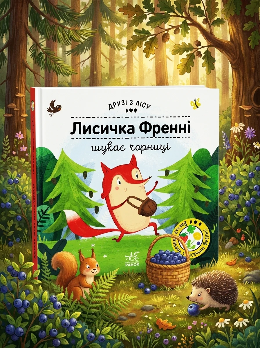 Друзі з лісу. Лисичка Френні шукає чорницю — Дитяча проза