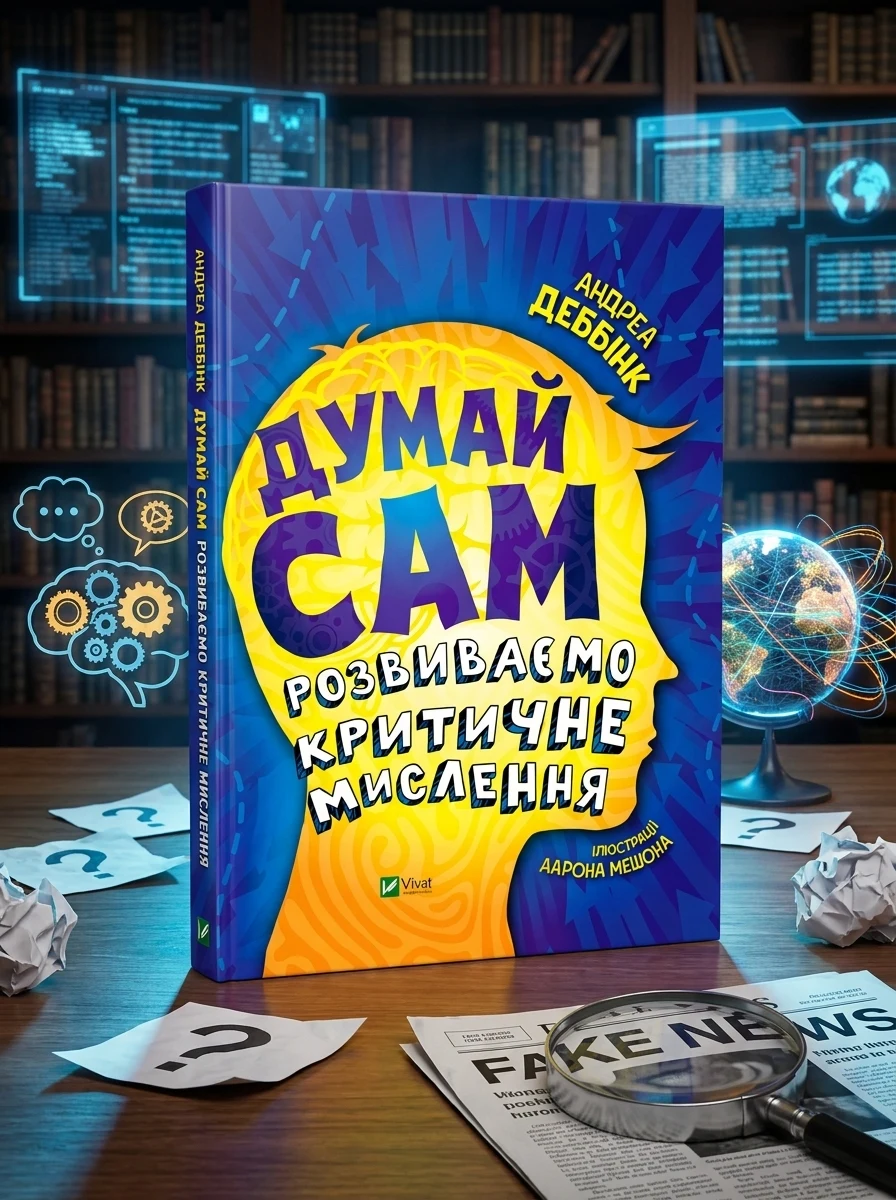 Думай сам: розвиваємо критичне мислення | купити книгу онлайн