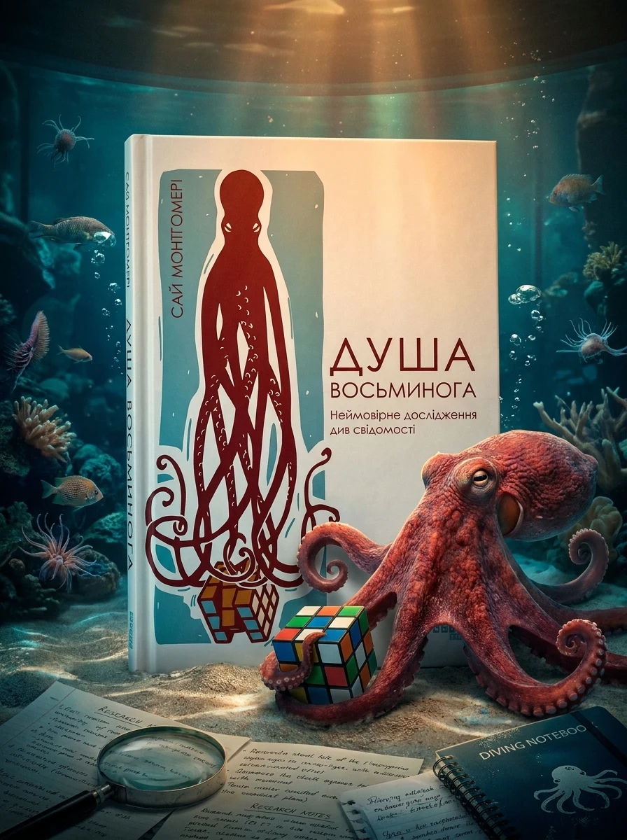 Душа восьминога. Неймовірне дослідження див свідомості — Науково-популярні книги