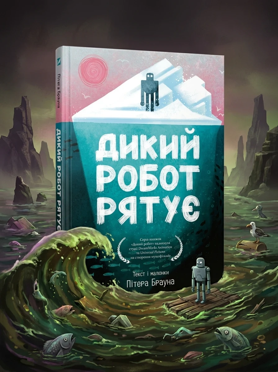 Дикий робот рятує — Дитяча фантастика