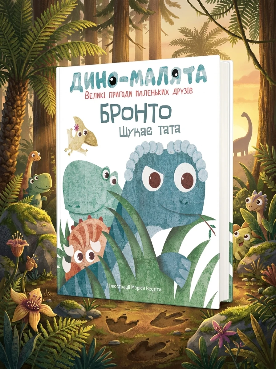 Дино-малята. Великі пригоди маленьких друзів. Бронто шукає тата