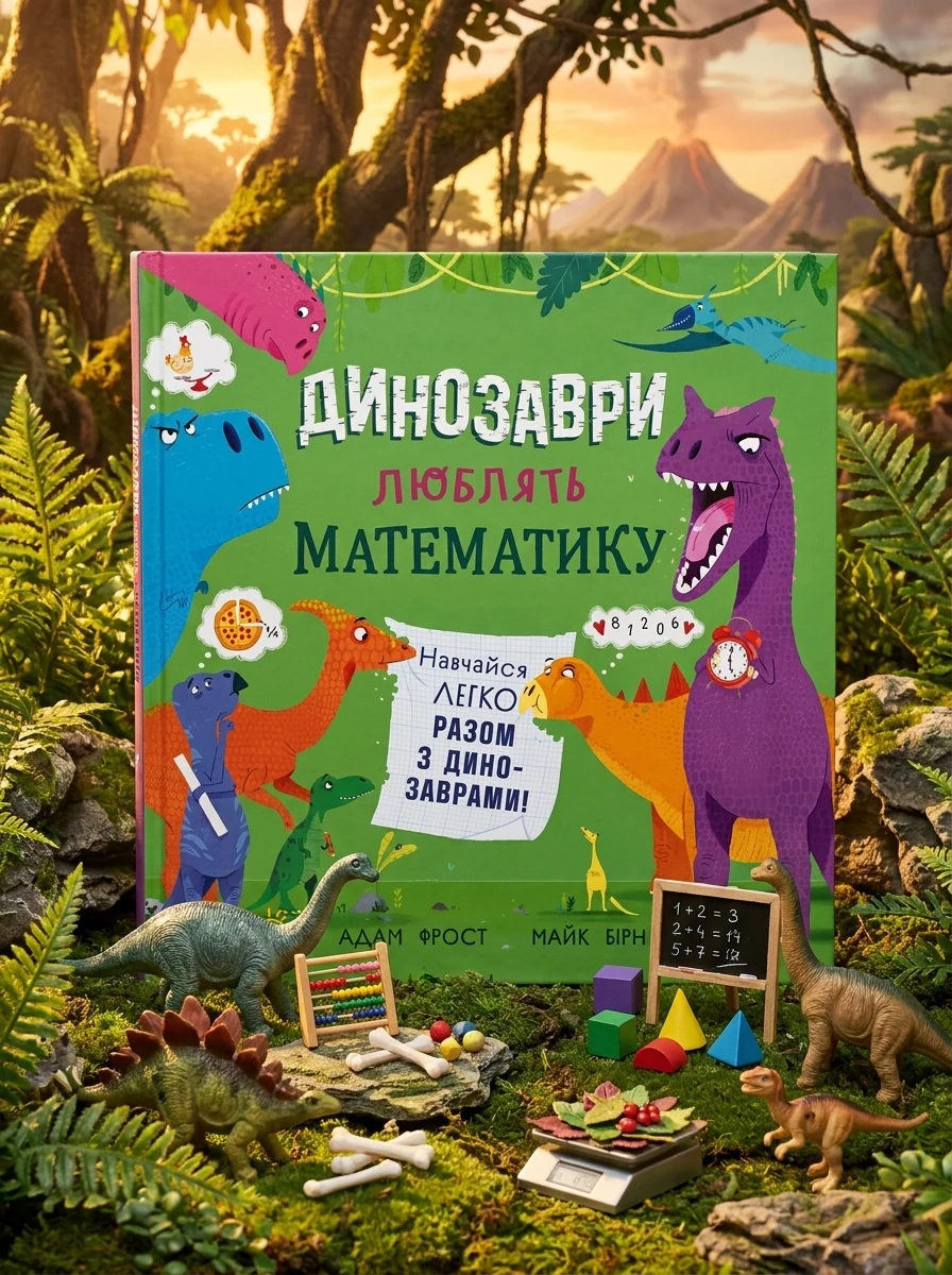 Динозаври люблять математику