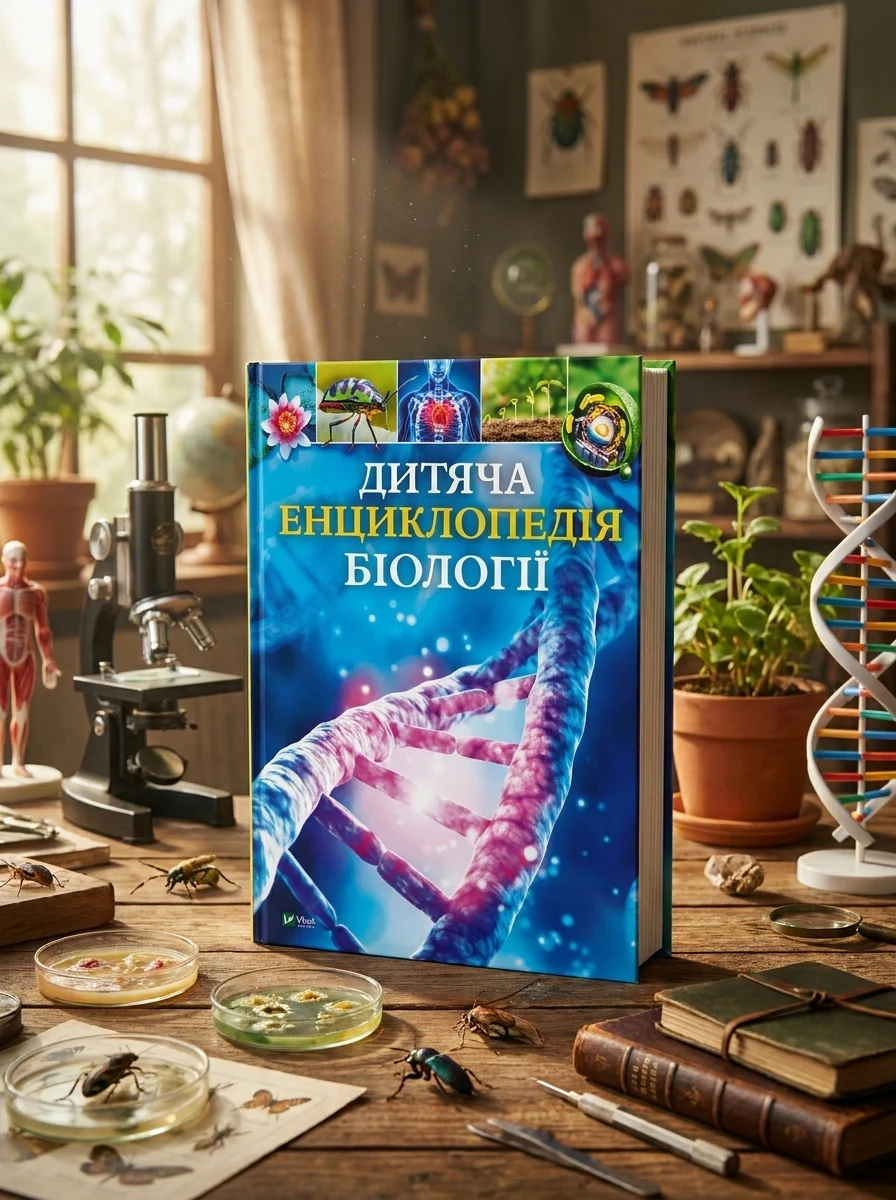 Дитяча енциклопедія біології — Дитячі енциклопедії