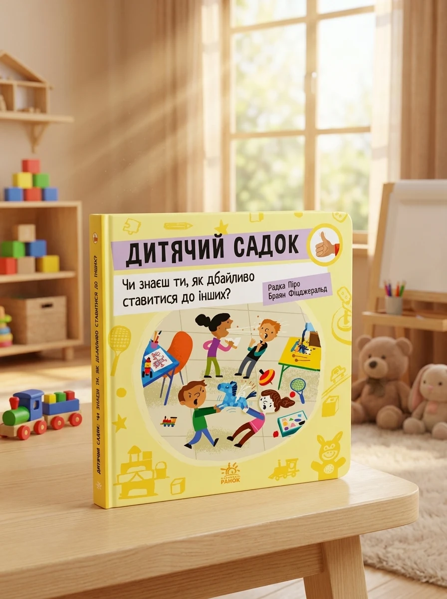 Дитячий садок: Чи знаєш ти, як дбайливо ставитися до інших? — Пізнавальні книги для дітей